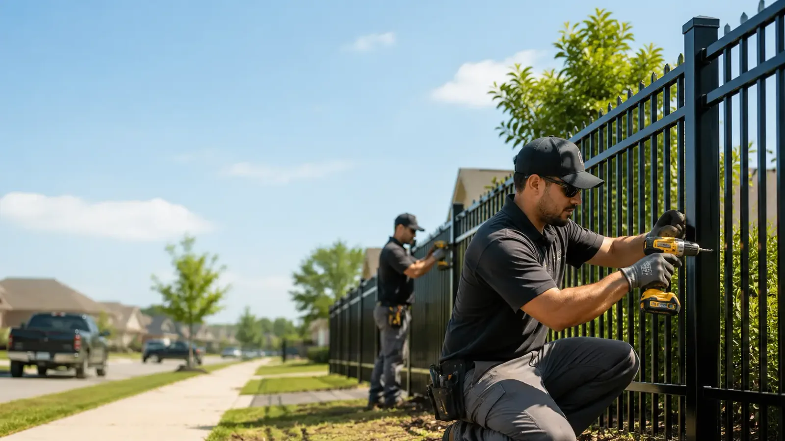 Metal Fence Installation in Avoca, IA